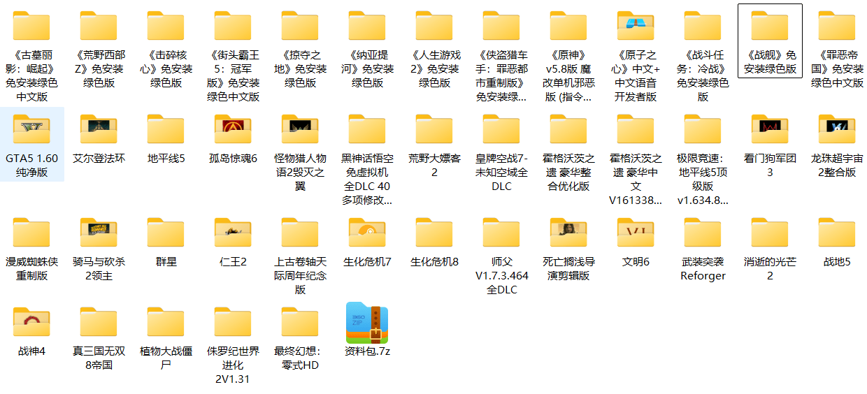 图片[2]-[游戏] PC端大型3A游戏大作合集【涵盖了从角色扮演到射击战斗等多种】【1.4T】-资源杂烩社区-资源列表-极盘社区